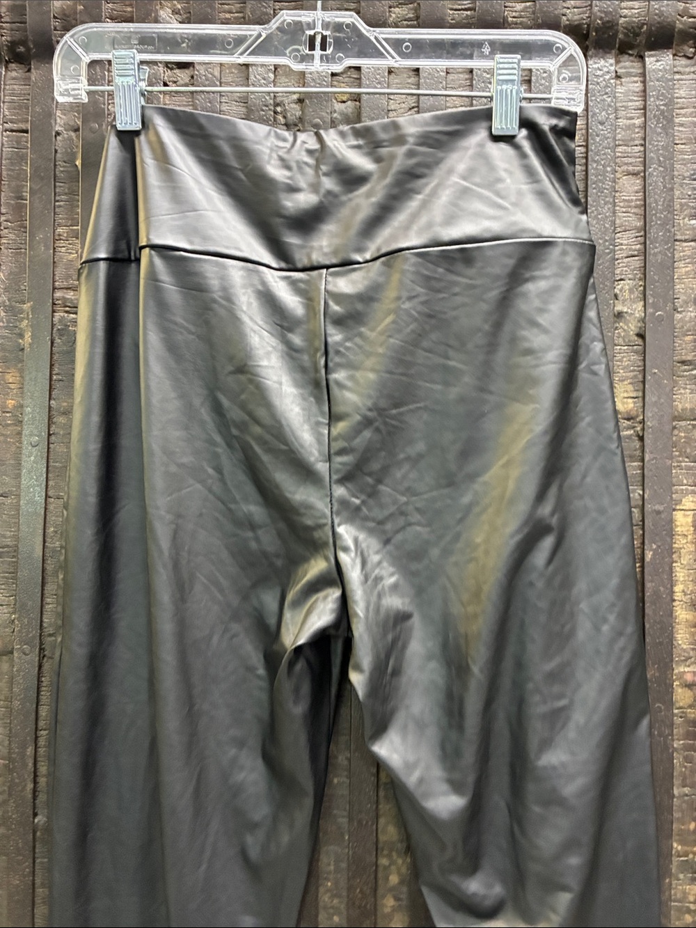 Primark Black Faux Leather Skinny Leggings - Picture 6 of 6